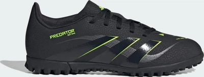 Сороконожки Adidas PREDATOR CLUB TF J 37 1/3 черные синтетический верх