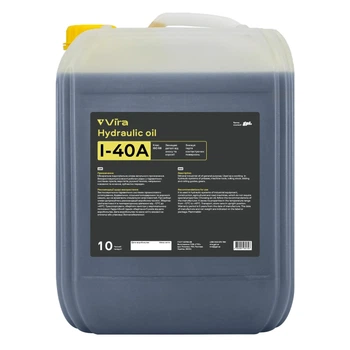 Олива индустриальная VIRA И-40А ISO 68 минеральная 10 л канистра