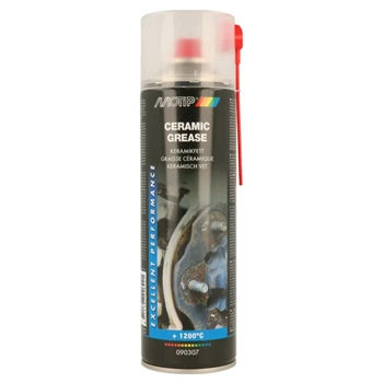 Мастило універсальне керамічне MOTIP Ceramic Grease 500 мл біле аерозоль