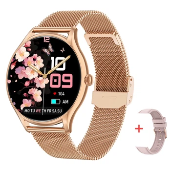 Умные часы Smart Milano Gold Steel AMOLED 47,2 мм золотистый металл 69 г