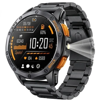 Розумний годинник Smart GPS Max Steel Black AMOLED 51х15 мм чорний каучук 60 г