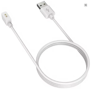 USB кабель для зарядки Xiaomi Redmi Watch 5 Active ( длина 60 см) белый