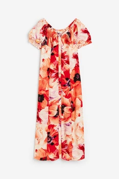 Платье H&M 36 оранжево красный 27061153481