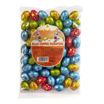 Яйца шоколадные Maxi Ovetti Assortiti 750г