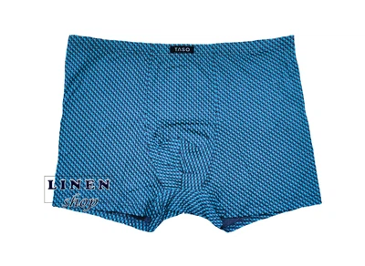 Серо-голубые мужские трусы шорты модал Colour style TASO 5802 XL