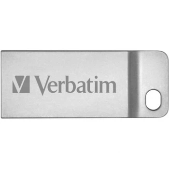 USB флеш накопитель Verbatim 64GB Metal Executive Silver USB 2.0 (98750) (351742)