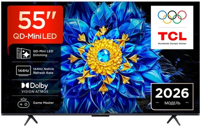 Телевизор TCL QLED 55" 55P8L