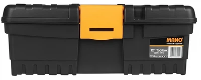 Ящик для інструментів Mano 12" (308х152х110 мм) Black (ET-12)