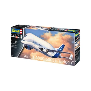 Сборная модель Revell модель самолет Airbus A300-600ST Beluga, уровень 4, 1144 (RVL-03817)