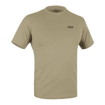 Футболка з малюнком P1G Logo Tan 499 2XL (UA281-29898-TN-PGL)