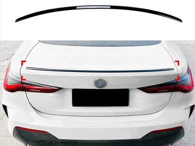 Спойлер лип BMW 4 series G22 2020- ABS пластик, черный глянец для BMW 4 series G22 / G23 / G26 2020- (3005)