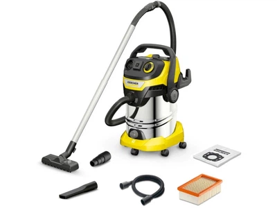 Універсальний промисловий порохотяг пилосос Karcher WD 6 PS V-30/6/22/T для дому, подвір'я, стройці