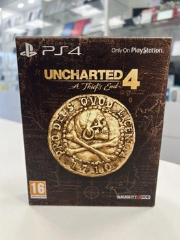 Диск для PlayStation 4 - Uncharted 4 A Thief's End Special Edition, русская версия, Б/У
