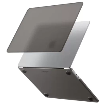 Чехол Spigen AirSkin Frost Black для MacBook Air 13.6” M5 | M4 | M3 | M2 (2026 | 2025 | 2024 | 2022) (ACS11531)