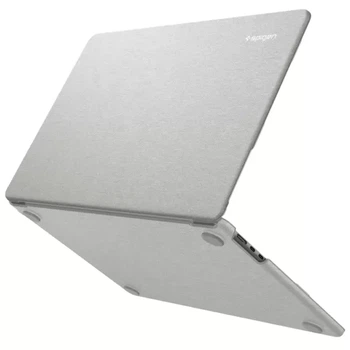 Чехол Spigen Urban Fit Heather Grey для MacBook Air 15.3” M5 | M4 | M3 | M2 (2026 | 2025 | 2024 | 2023) (ACS10975)