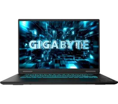 Ноутбук Ноутбук ігровий Gigabyte Gaming A16 Pro 16" 165Hz Core 7 240H 32GB ОПЕРАТИВНА ПАМ'ЯТЬ 1TB Диск SSD RTX5080 DLSS4 Чорний Функції ШІ