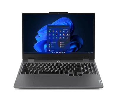Ноутбук Ноутбук ігровий Lenovo LOQ 15IAX9 15,6" 144Гц i5-12450HX 16ГБ ОПЕРАТИВНОЇ ПАМ'ЯТІ 512ГБ Диск SSD RTX3050 Win11 Сірий