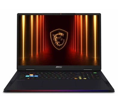Ноутбук Ноутбук ігровий MSI Raider A18 HX A9WIG-072PL 18" 120Гц R9 9955HX3D 64ГБ ОПЕРАТИВНОЇ ПАМ'ЯТІ 2ТБ Диск SSD RTX5080 DLSS4 Win11 Чорний Функції ШІ