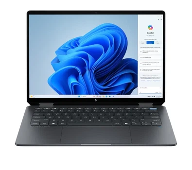 Ноутбук Ноутбук 2в1 HP OmniBook Ultra Flip 14-fh0217nw OLED 14'' 120Гц Ultra 7 258V 32ГБ ОПЕРАТИВНА ПАМ'ЯТЬ 1ТБ SSD Диск Win11 Сірий Функції ШІ