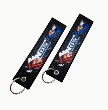 Брелок JDM NOS для ключів із металевим кільцем, 14.5×3.5 см