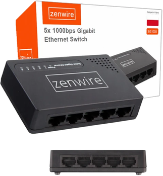 Przełącznik Zenwire SG1005 5 port 1Gbit (1213934786)