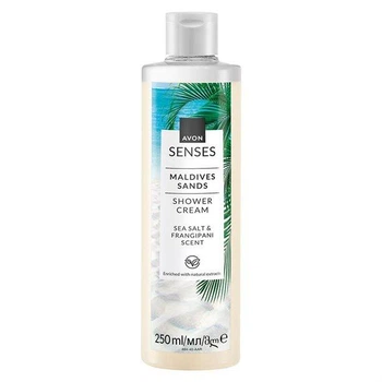 AVON SENSES Крем-гель для душу «Мальдівські піски», 250 мл