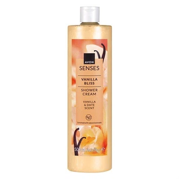 AVON SENSES Крем-гель для душу «Ванільна насолода», 500 мл