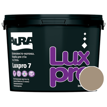 Фарба інтер'єрна Aura Luxpro 7 RAL 1019 (сіро-бежевий) шовковисто-матова TR 9 л