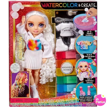 Лялька Rainbow High Watercolor and Create Tie Dye Purple Eyes Рейнбоу Хай Тай-Дай (00598)