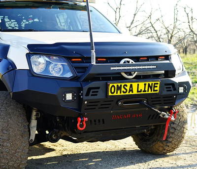 Передний бампер Omsa Line Dakar для Volkswagen Amarok 2010-2022 гг