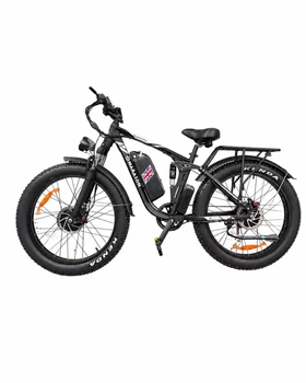 Электровелосипед Fatbike Maraton F26 SPIDER 26" (3000W 48V 26Ah) Черный