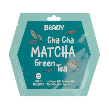 Нормалізуюча тканинна маска для обличчя "Матча" Beany 15мл