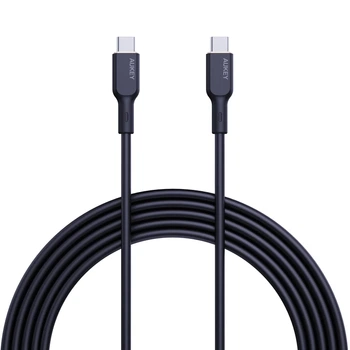Кабель Aukey 240 W USB Type-C – USB Type-C 1.8 m Black (CB-SCC242)