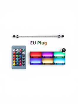 Лампа для аквариума подводная RGB Q40RM 40 см c пультом PetJoy