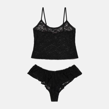 Піжама (майка + шорти) жіноча Victoria's Secret 379617459 L Чорна (1159872791)