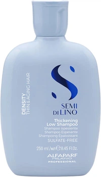 Шампунь Alfaparf Semi Di Lino Linseed Density Thickening Low Shampoo для тонкого волосся 250 мл (8022297160573)