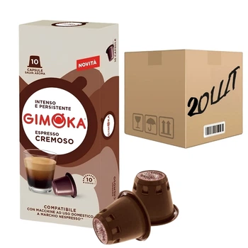 Кофе в капсулах Nespresso Gimoka Cremoso 10 шт (ящик 20 шт)