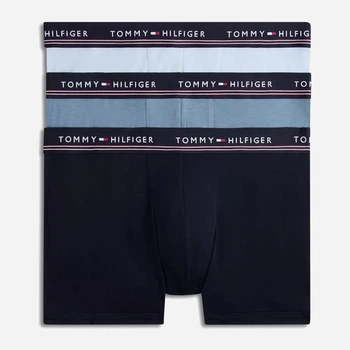 Набір трусів боксерів чоловічих Tommy Hilfiger 09T4431-U9N(Fossil) M 3 шт Синій (198928011489)