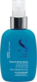 Spray strukturyzujący do włosów kręconych Alfaparf Semi Di Lino Curls Reactivating Spray 125 ml (8022297111377)