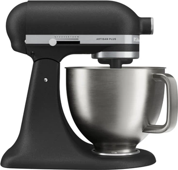 Кухонна машина KitchenAid Artisan Plus 5KSM50PKVEBK 4.7 л з відкидним блоком чорний чавун