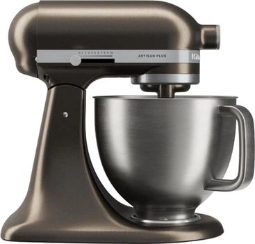 Кухонна машина KitchenAid Artisan Plus 5KSM50PKVEIO 4.7 л з відкидним блоком графітова руда