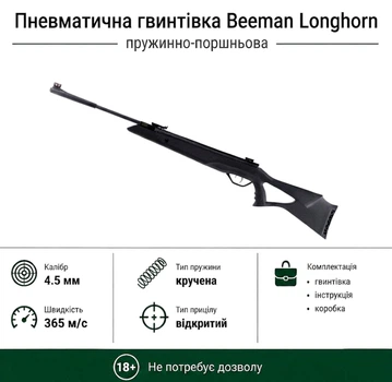 Пневматическая винтовка Beeman Longhorn (10617-1)