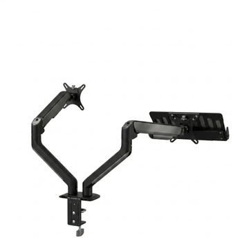 Підставка для монітора Brateck E350ez-2+APE40 на два екрани Black