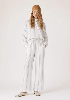 Костюм жіночий Loro Piana Shay лляний M Білий