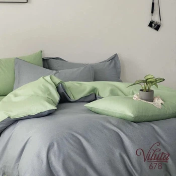 Комплект постельного белья Viluta евро Satin Twill 678 100% хлопок