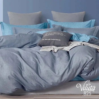 Комплект постельного белья Viluta семейный Satin Twill 825 100% хлопок