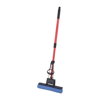 Швабра с отжимом Idea Home DS-1311 Blue-Red 27*110 см