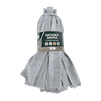 Насадка для швабры МОП Eco Fabric 160 г серая