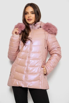 Куртка женская зимняя короткая розовый 244R23-711 AGER 50 (2XL)