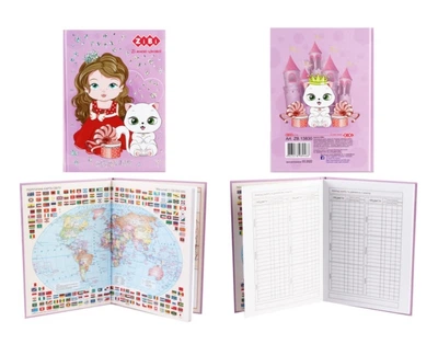 Дневник школьный ZIBI KIDS Line СИЯНИЕ формат B5, 48 листов твёрдая обложка сэндвич с ламинацией ZB.13830